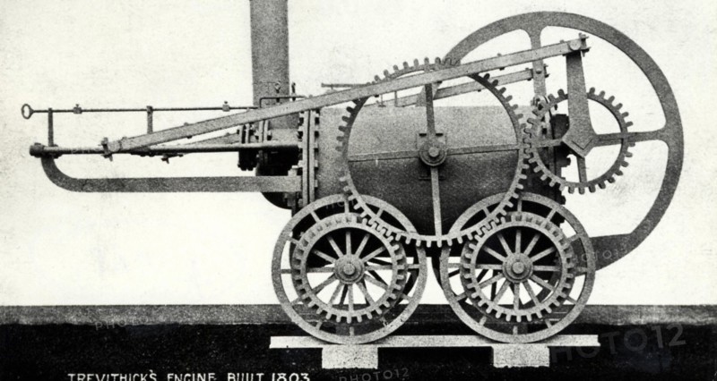 Trevithick locomotive