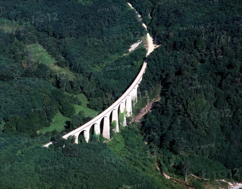 The viaduct of the Rodez railway