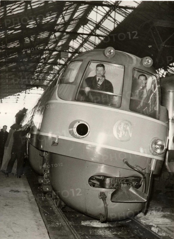 The leaning train
