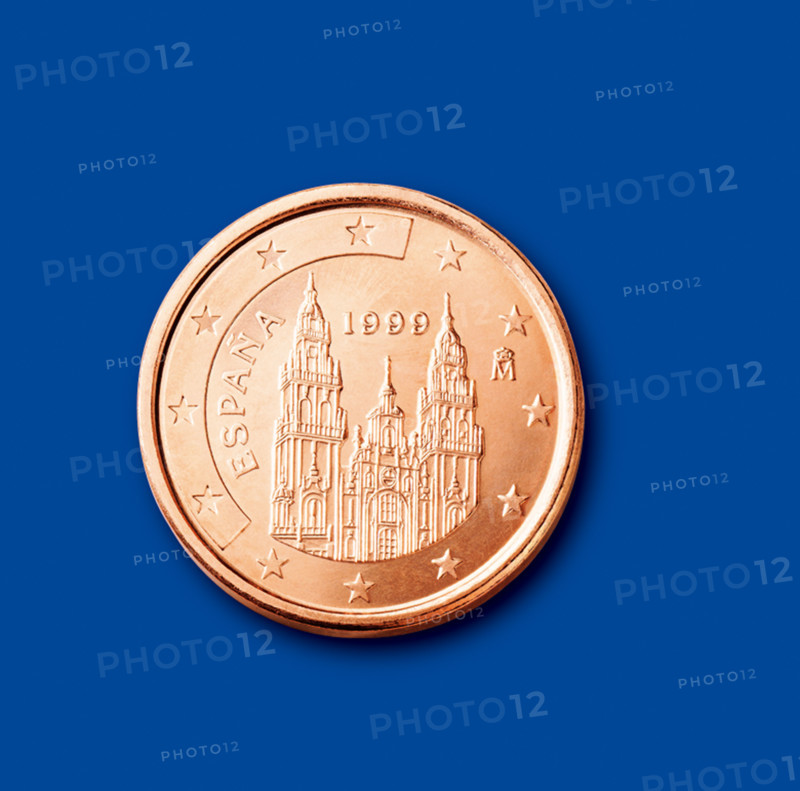 Coin of 1 cent (Spain)