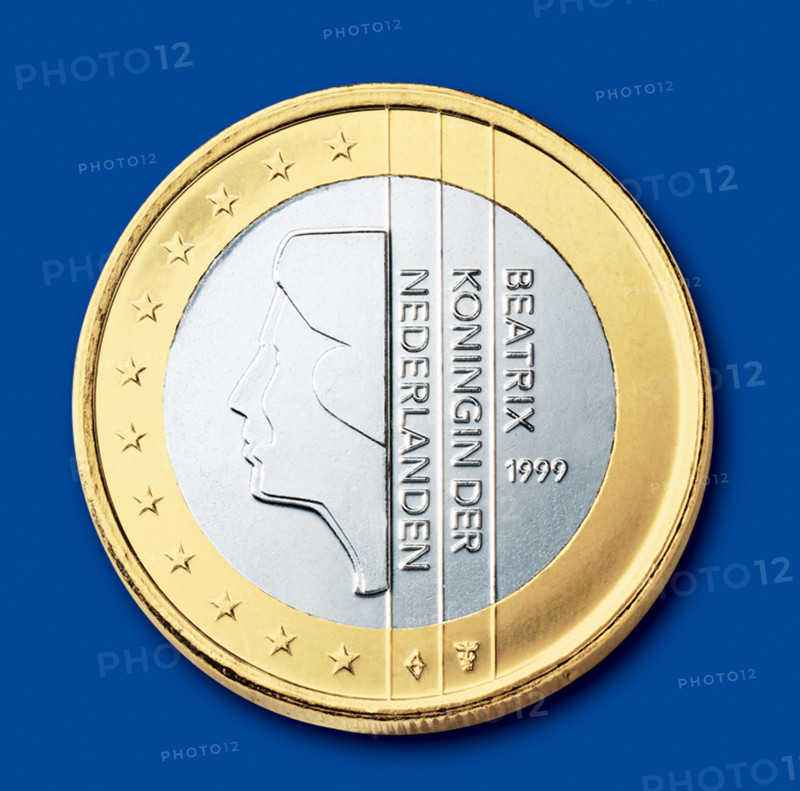 Coin of 1 euro (Netherlands)