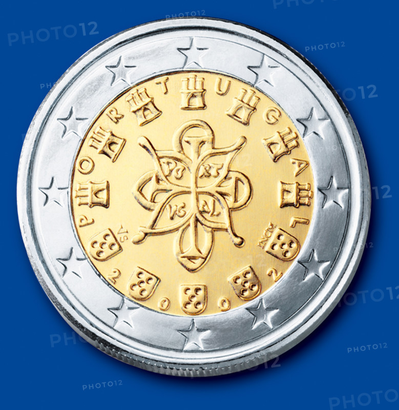 Coin of 2 euros (Portugal)