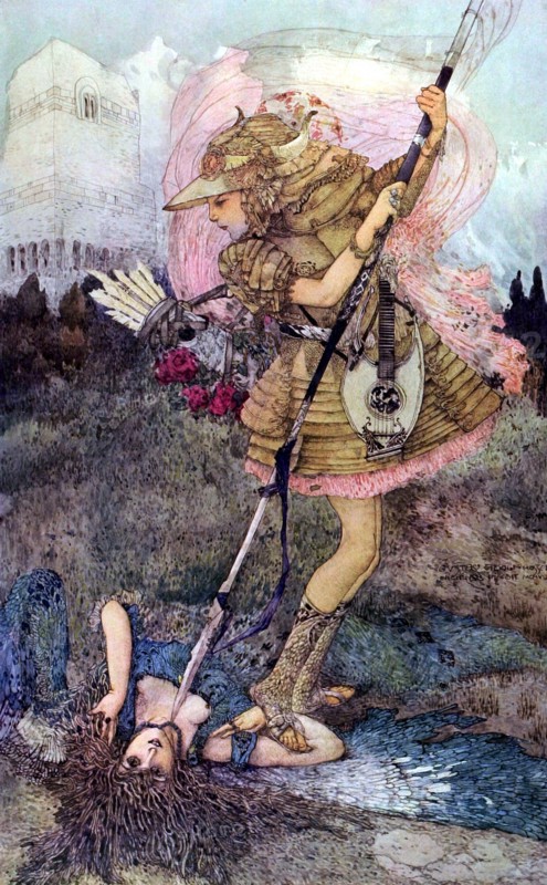 Perseus slaying Medusa