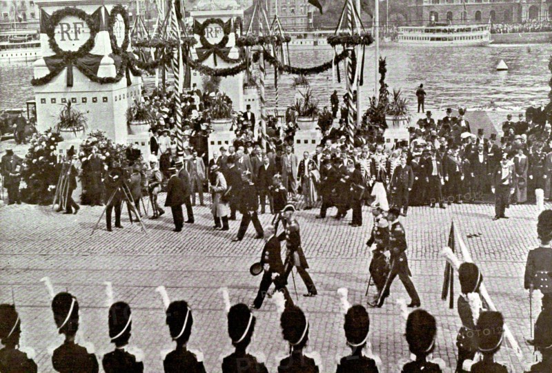 Reception of President Poincaré in Stockholm