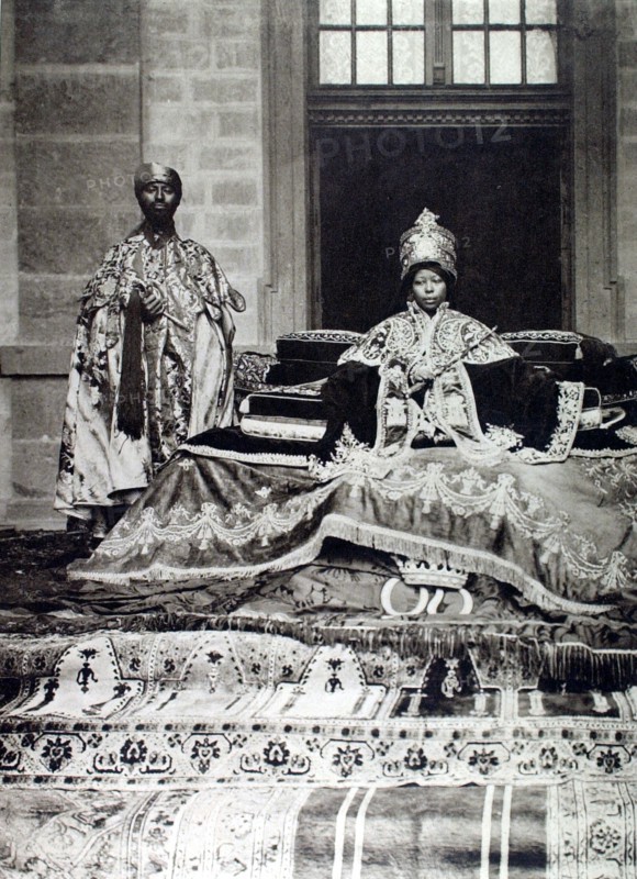 La nouvelle impératrice d'Ethiopie