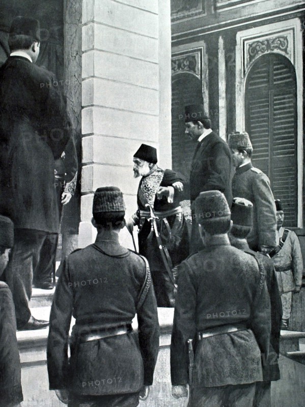 Turkey, Saïd Pacha, back into power for the sixth time. (October 1911)