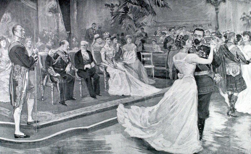 President Loubet's journey to London, 1903
