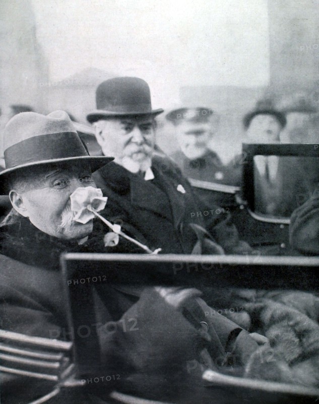 Mr. Clemenceau arriving in New York (1922)