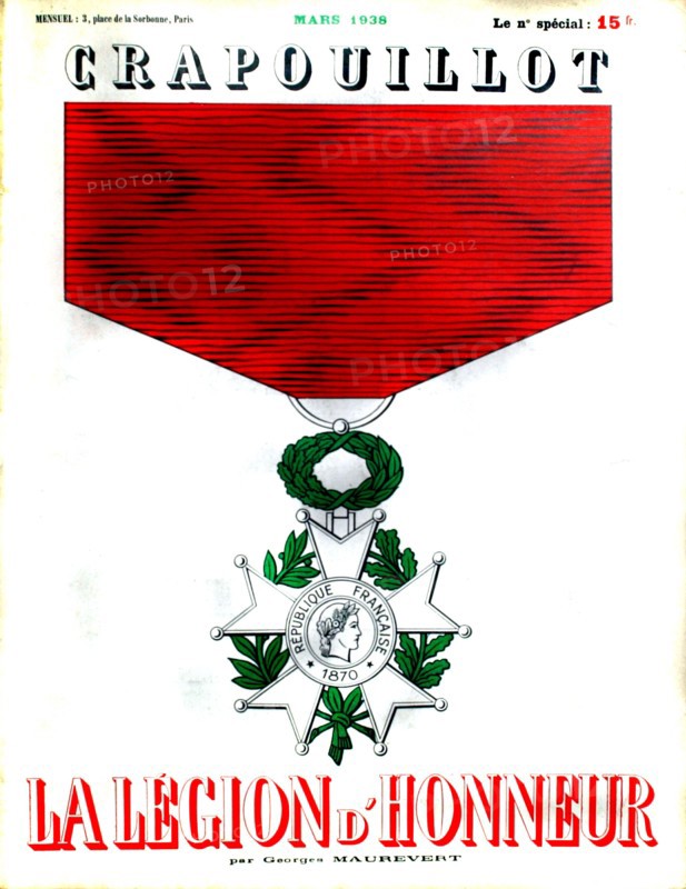 The Legion of Honor, 1938