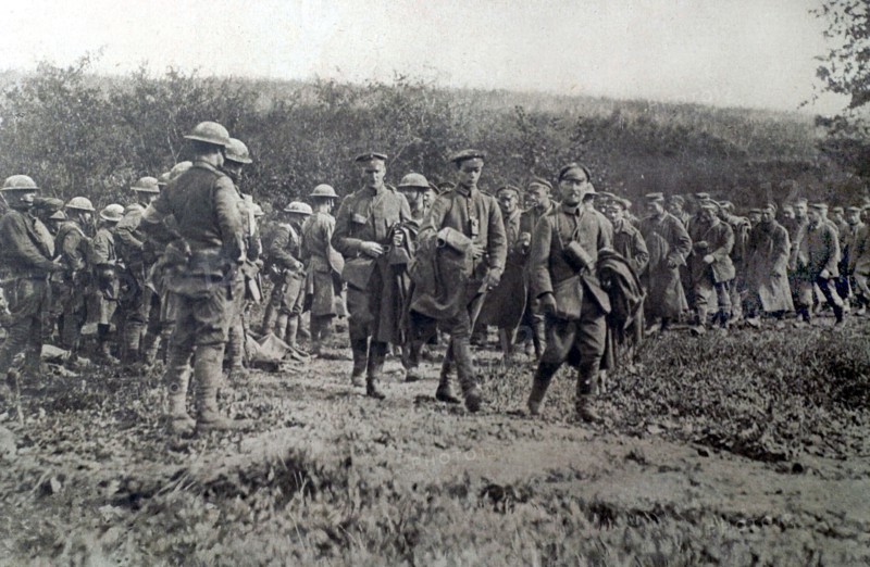 Première Guerre Mondiale. Les soldats américains en Argonne (1918)