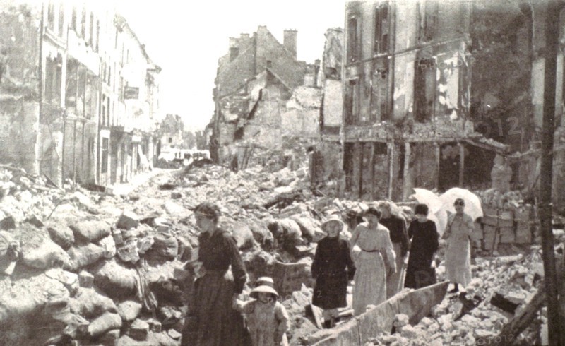 Première Guerre Mondiale. Libération de Château-Thierry (1918)