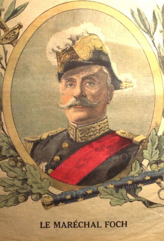 World War I. Marshal Foch, of September 25, 1918