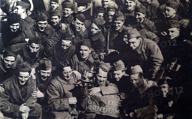 Arrivée à New York des soldats américains démobilisés après la première guerre mondiale (1919)