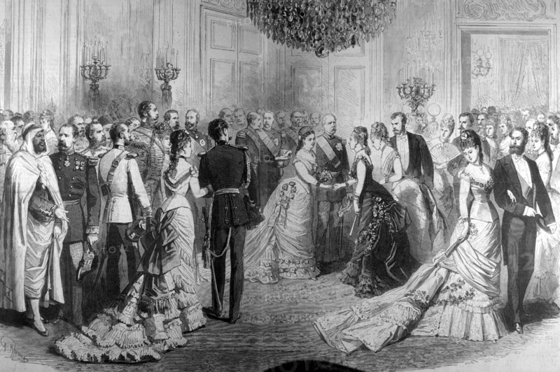 A ball at the Elysée Palace in  Paris