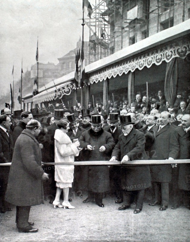 In Paris, 75 years after breaking ground, the completion of Boulevard Haussmann