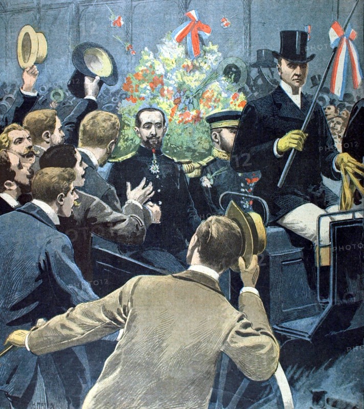 Arrivée du commandant Marchand à Paris du 11-6-1899