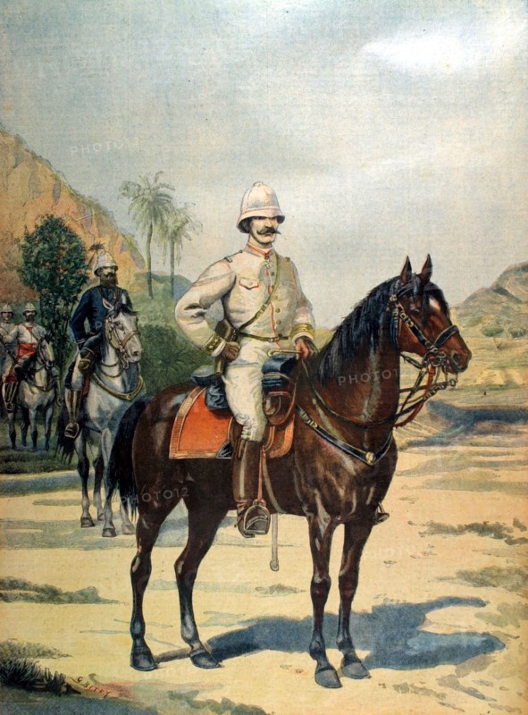 General Gallieni in Madagascar, 1899
