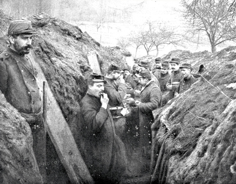 Supplying soldiers on the line of fire
