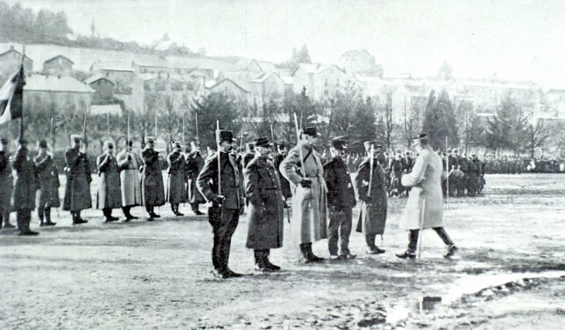 Première Guerre Mondiale. Le dessinateur alsacien, Hansi, décoré de la légion d'honneur