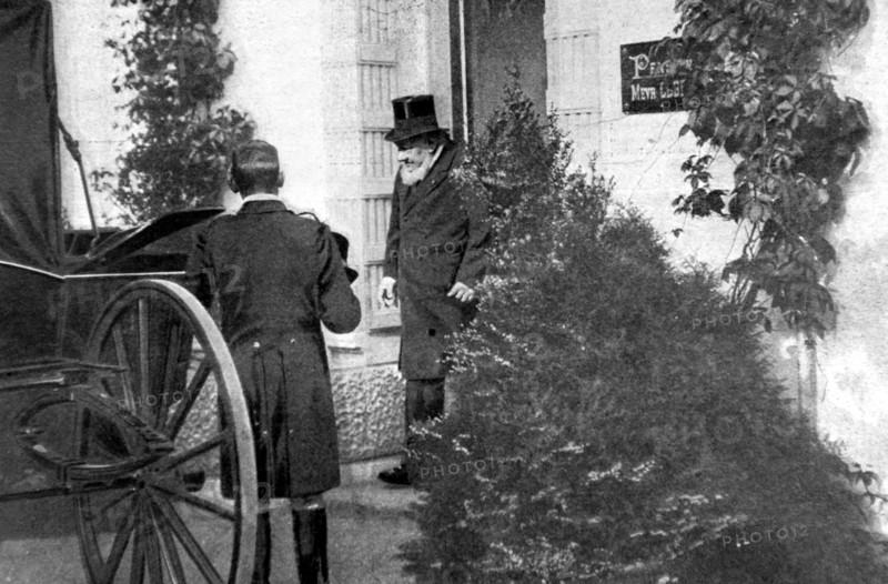President Krüger in Hilversum, 1901