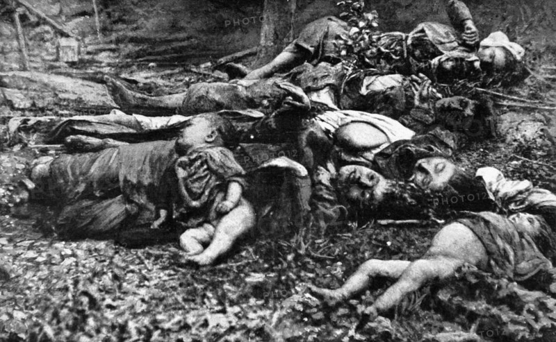 Première Guerre Mondiale. Les austro-hongrois en Serbie
