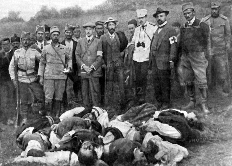 In Serbia, Major Balzarick captured by the Serbs