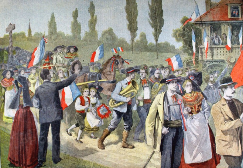 Fête nationale du 14 juillet 1897