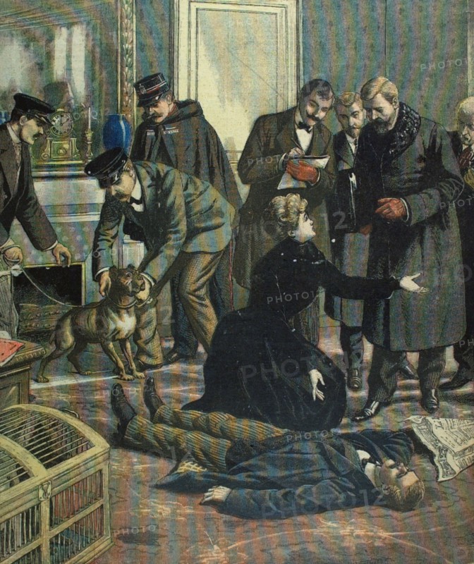 Reconstruction of the mysterious death of Mr. Syveton  (1905)