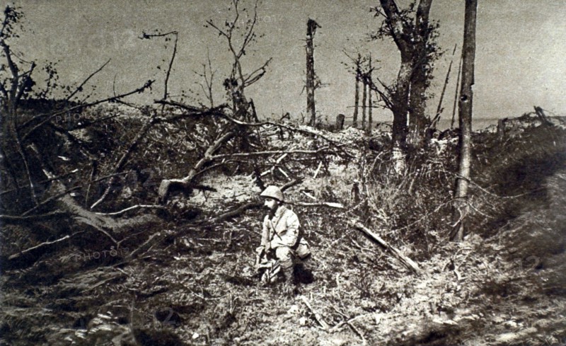 On the Somme front: the trail leading to Péronne