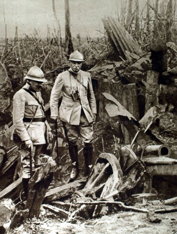 General Fayolle on the Somme front