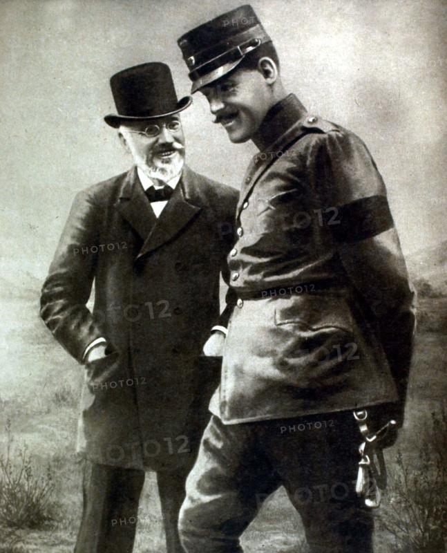 Mr. Venizelos and King Constantine of Greece just before the Balkan War