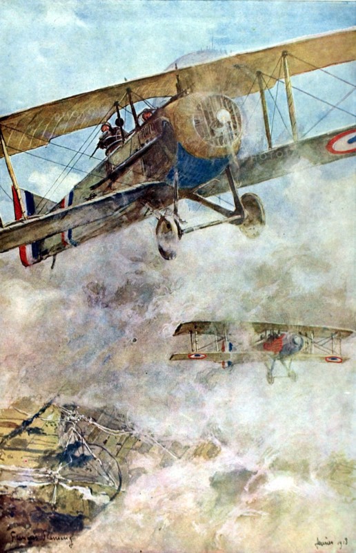 Flameng, Air force: dogfight