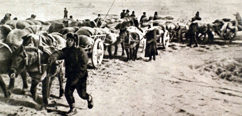 Chinese people settling in Russian Far East, 1918