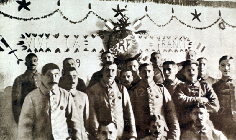 World War I. Prison of Belle-Ile: German prisoners of Alsatian or Lorraine origin (1915)