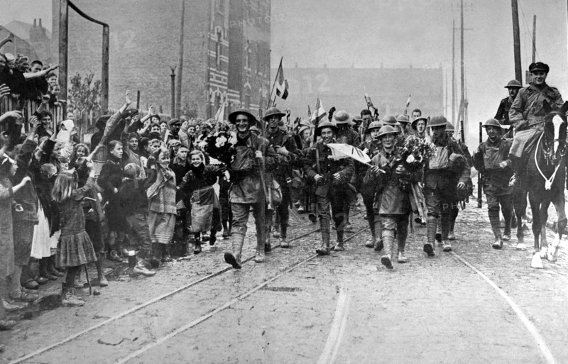Première Guerre Mondiale. La libération de Lille (1918)