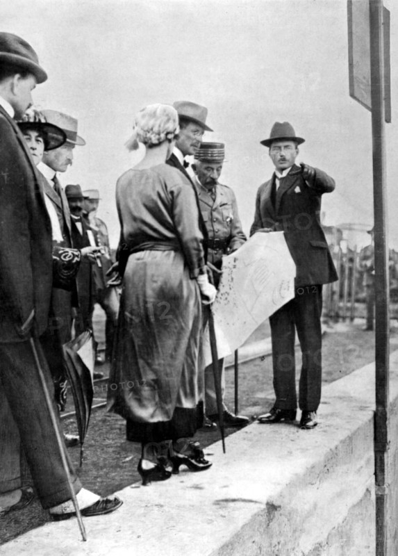 The Belgian sovereigns visiting Morocco (1921)