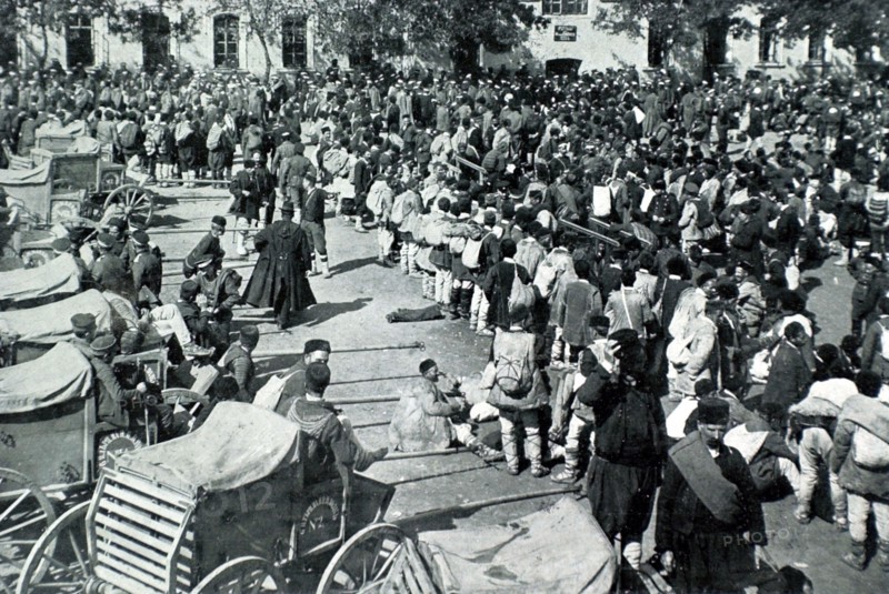 Guerre des Balkans. Préparatifs de guerre en Bulgarie (1912)