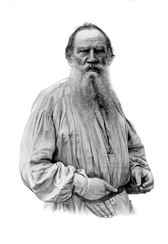 Portrait of Leon Tolstoy