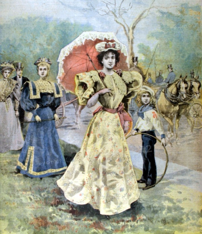 Women's and children's fashion (1894)