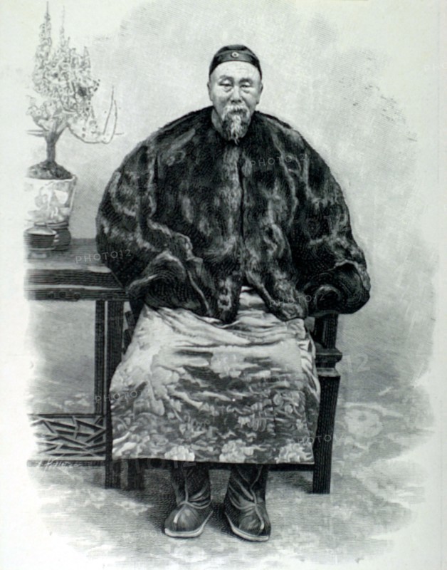 Portrait of Li-Hung-Chang, Chinese statesman (1901)