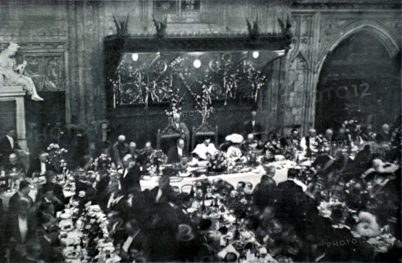 French President Poincaré on a visit to England (1913)