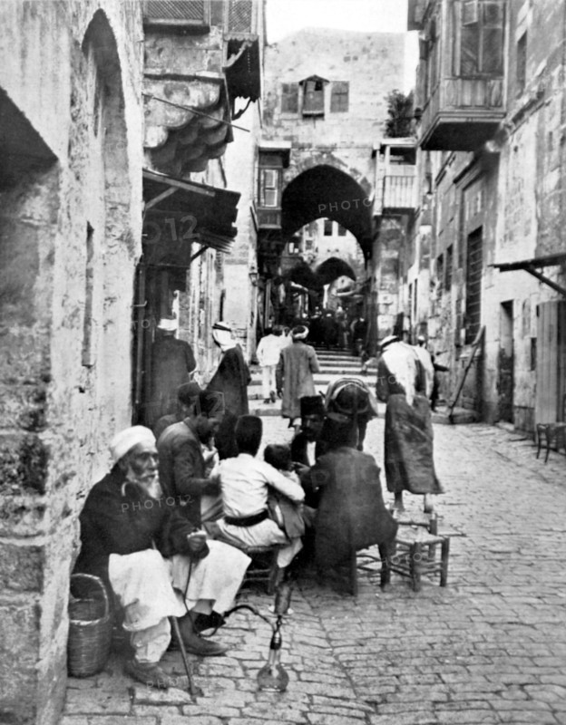 An old street in Jerusalem (1929)