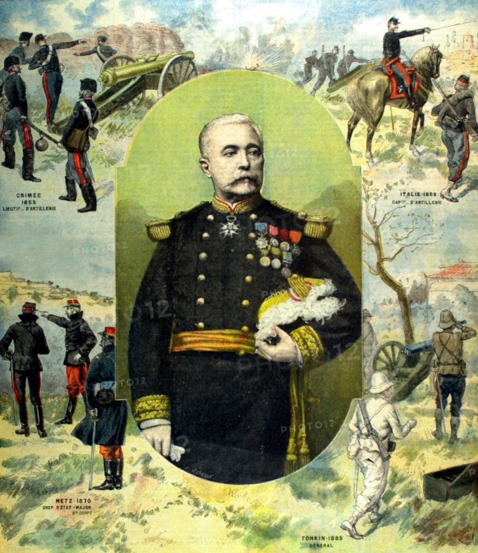 General Jamont and reminders of his principal feats of arms (1896)