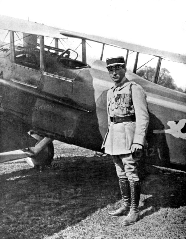 World War I. Second Lieutenant Fonck promoted to officer of the Legion of Honor (1918)