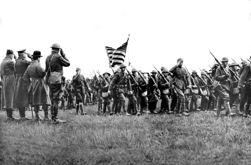 World War I. On the Picardy front: the American 18th Infantry (1918)
