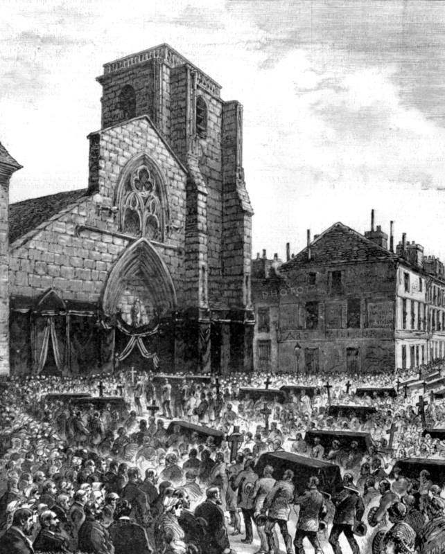 Catastrophe dans les forges de Marneval, à Saint-Dizier (1883)