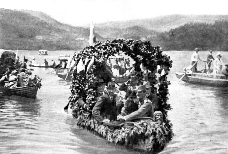 Voyage triomphal du prince-régent Alexandre de Yougoslavie en Croatie et en Slovénie (1920)
