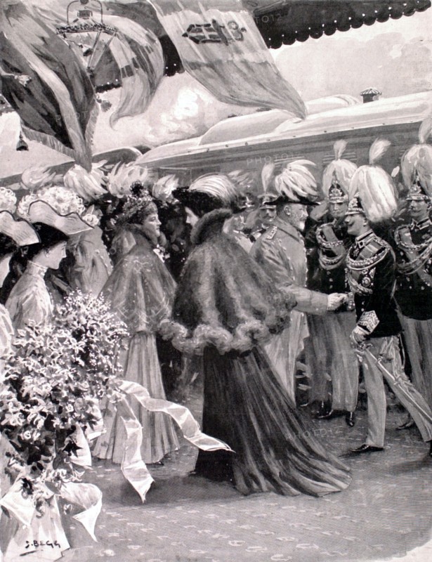 Voyage en Angleterre des souverains italiens (17 novembre 1903)