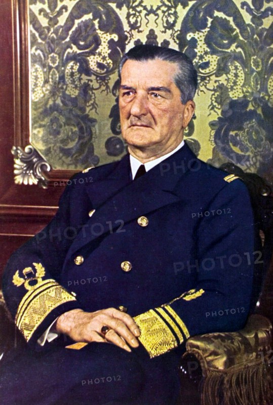 Portrait of Nikolaus Horthy von Nagybanya (1941)