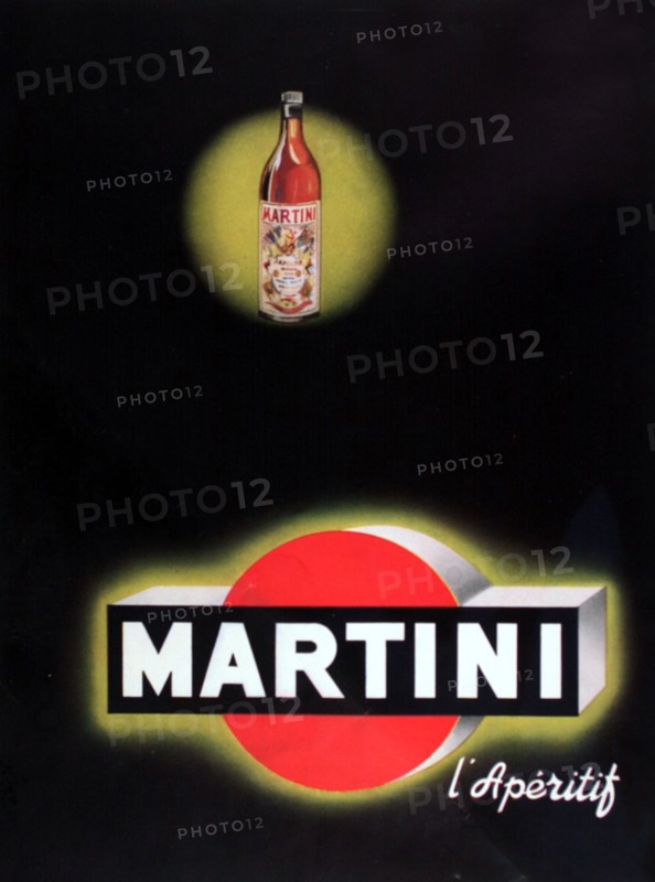 Advertisement for "Martini" aperitif (1953)